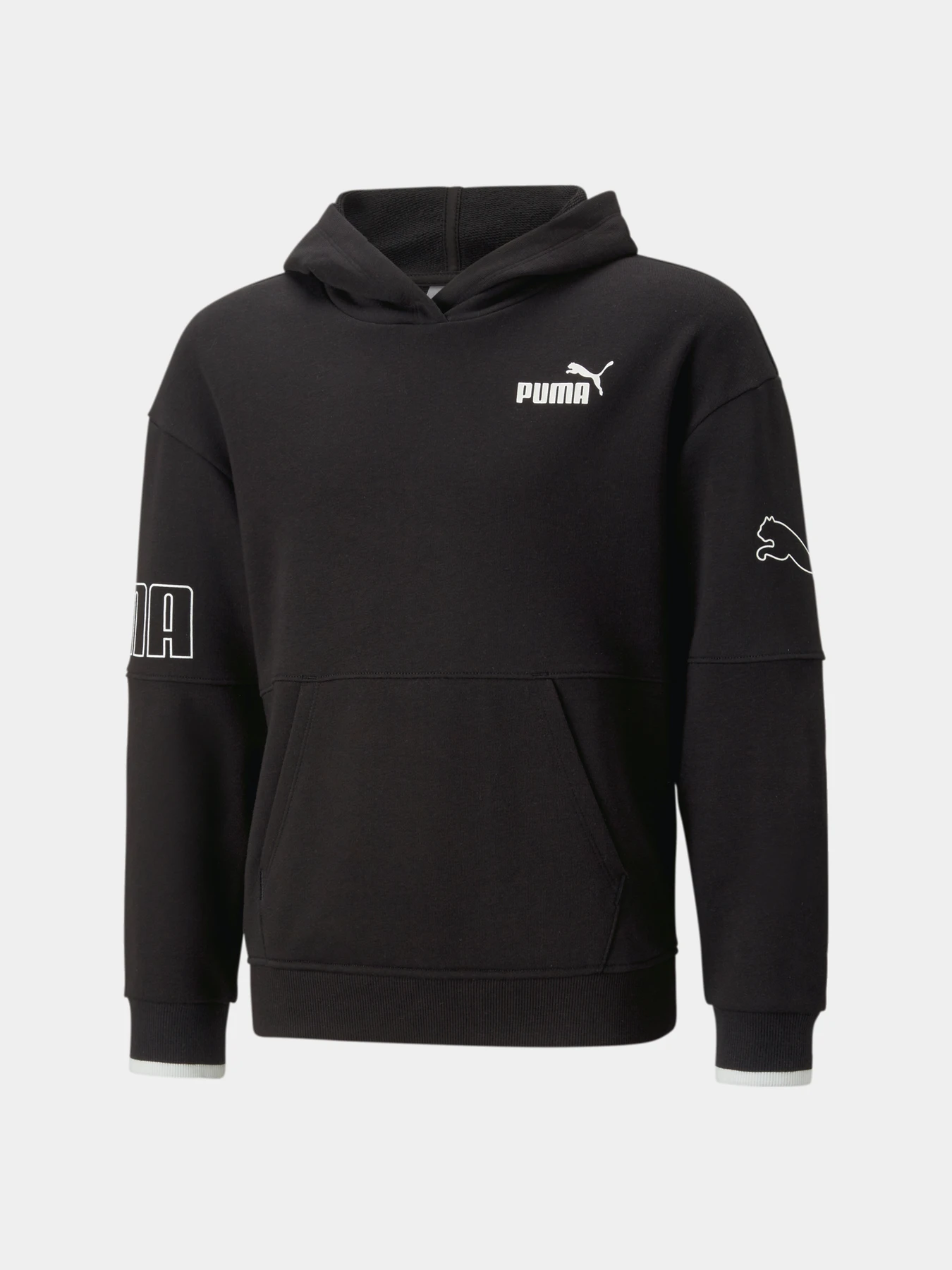 Худи и свитшоты PUMA Power Colorblock Hoodie модель 673549 Худи и свитшоты PUMA Power Colorblock Hoodie модель 673549 Фото