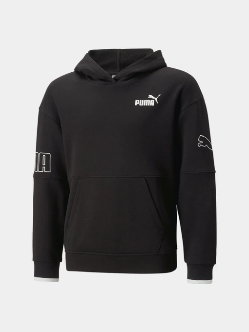 Худи и свитшоты PUMA Power Colorblock Hoodie модель 673549 Фото