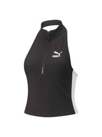 Футболки и поло PUMA T7 Half-zip Mock Neck Tee модель 538307 Фото