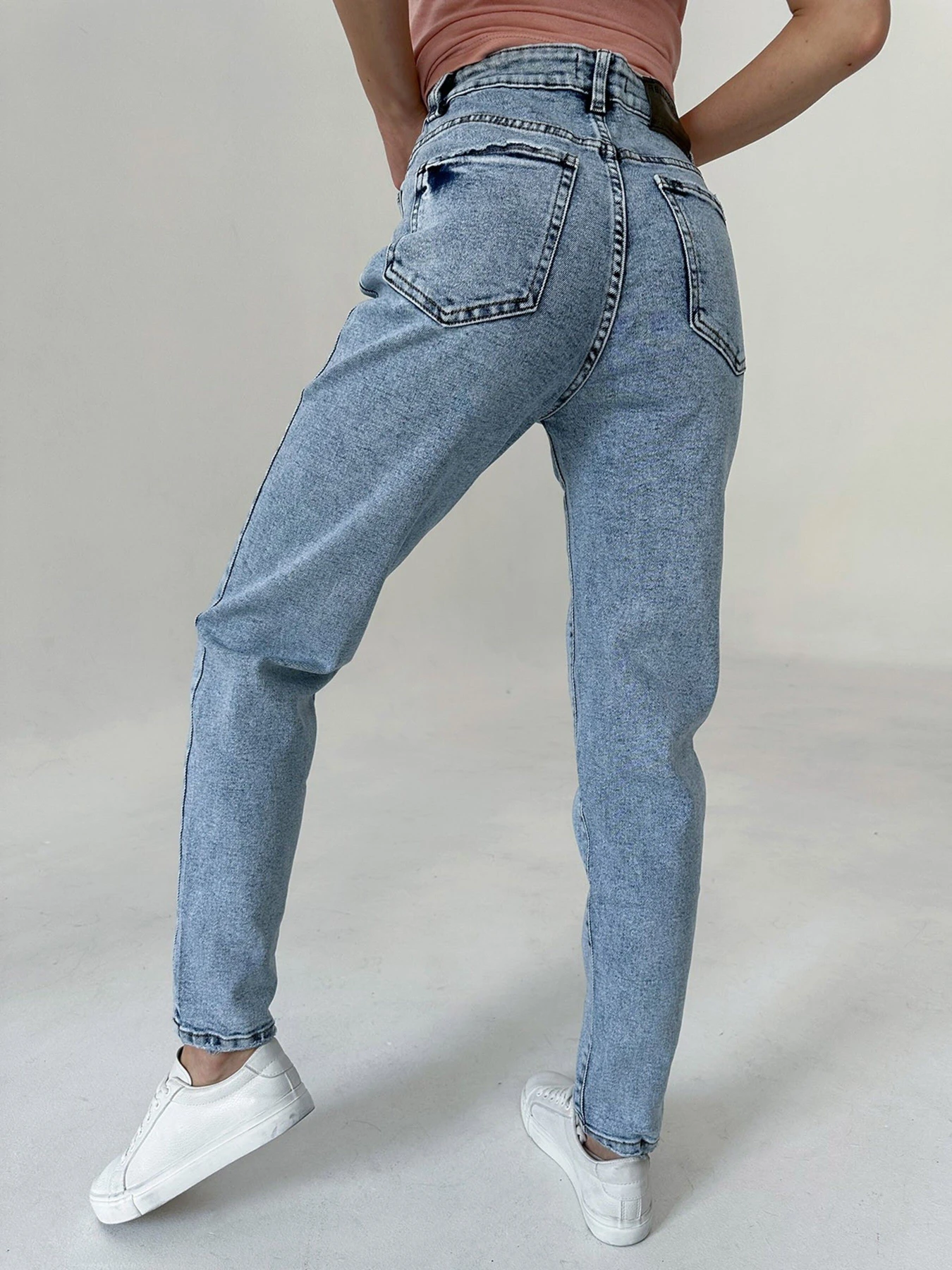 Джинси ISSA Plus модель WN20-401_blue Джинси ISSA Plus модель WN20-401_blue Фото