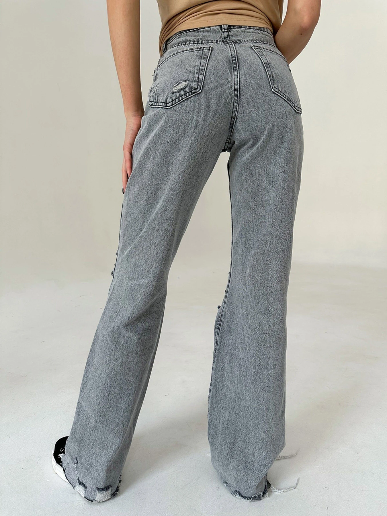 Джинсы ISSA Plus модель WN20-405_grey Джинсы ISSA Plus модель WN20-405_grey Фото