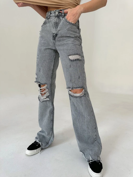 Джинсы ISSA Plus модель WN20-405_grey Фото