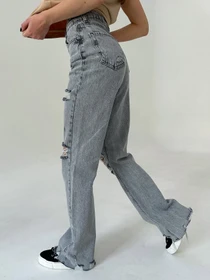 Джинсы ISSA Plus модель WN20-405_grey Фото