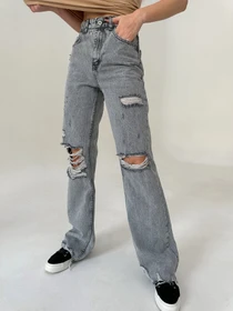Джинсы ISSA Plus модель WN20-405_grey Фото