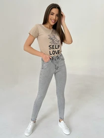Джинсы ISSA Plus модель WN20-410_grey Фото