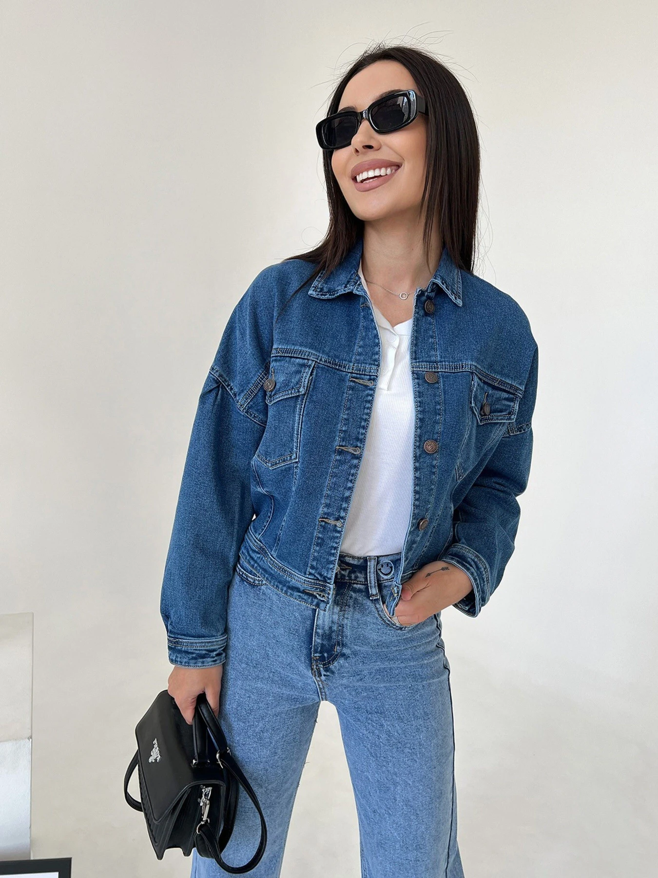 Куртки та дублянки ISSA Plus модель WN20-417_blue Фото