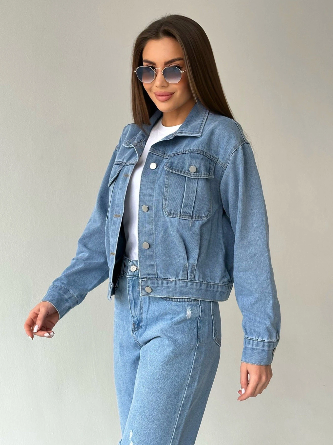 Куртки та дублянки ISSA Plus модель WN20-418_blue Фото