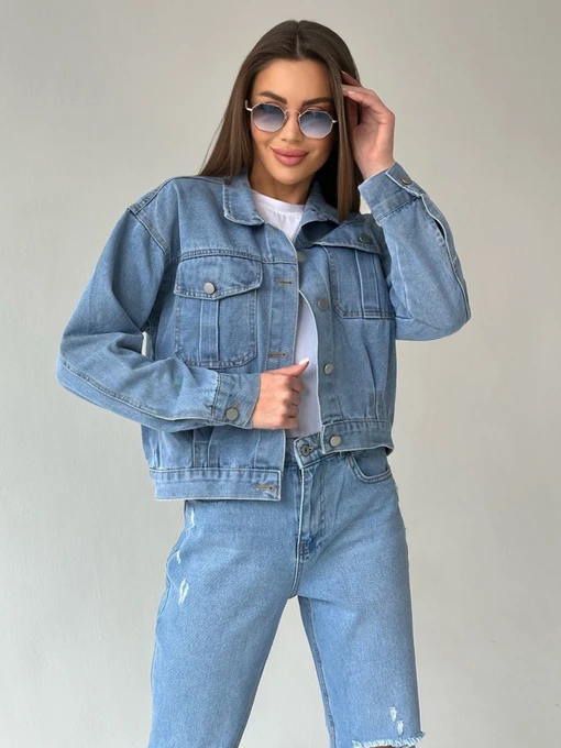Куртки та дублянки ISSA Plus модель WN20-418_blue Фото
