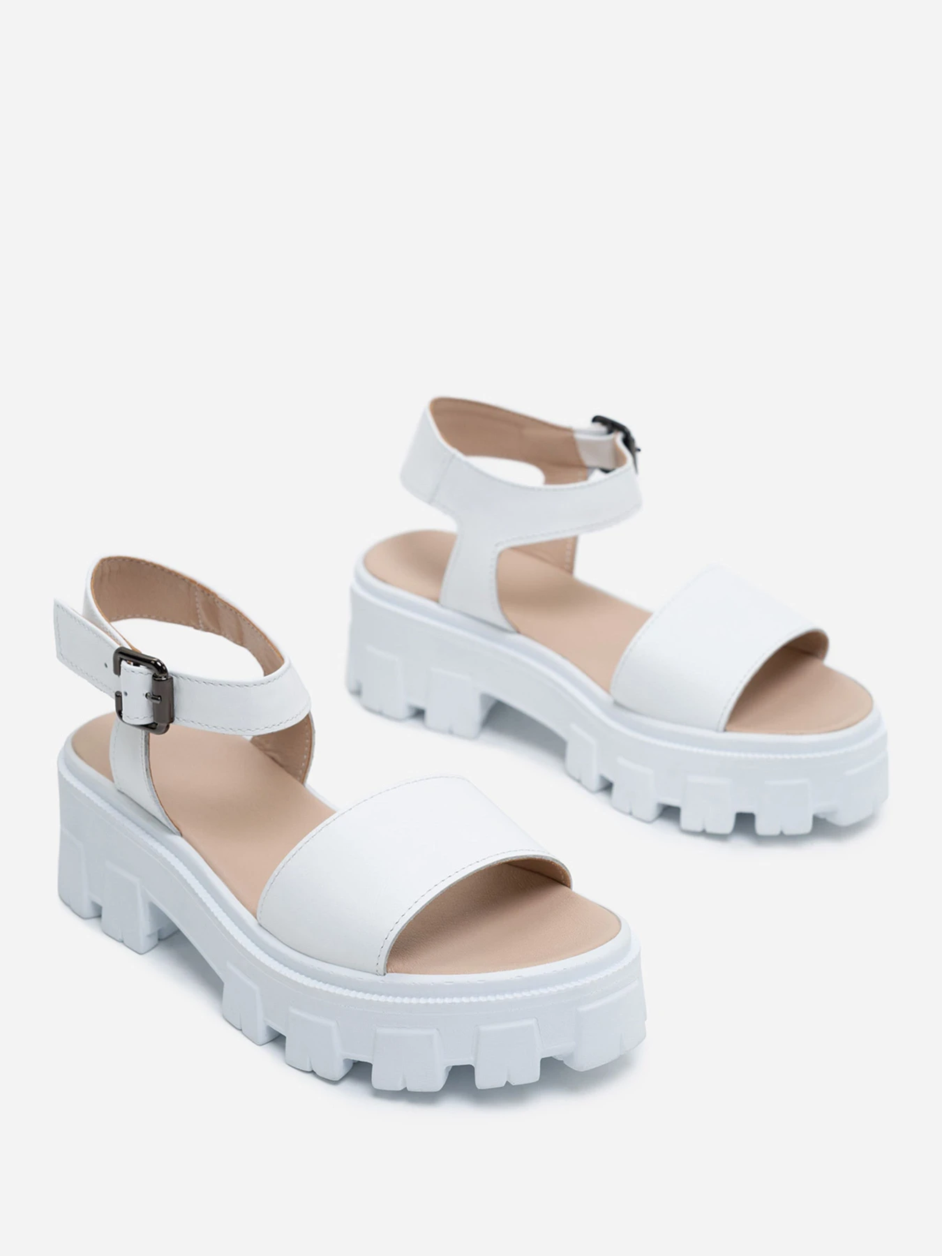 Сандалии ISSA Plus модель OB2-218_white Фото