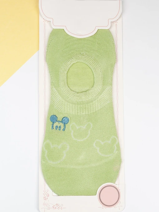 Носки и гольфы ISSA Plus модель NS-289_lightgreen Фото