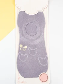 Носки и гольфы ISSA Plus модель NS-289_lilac Фото