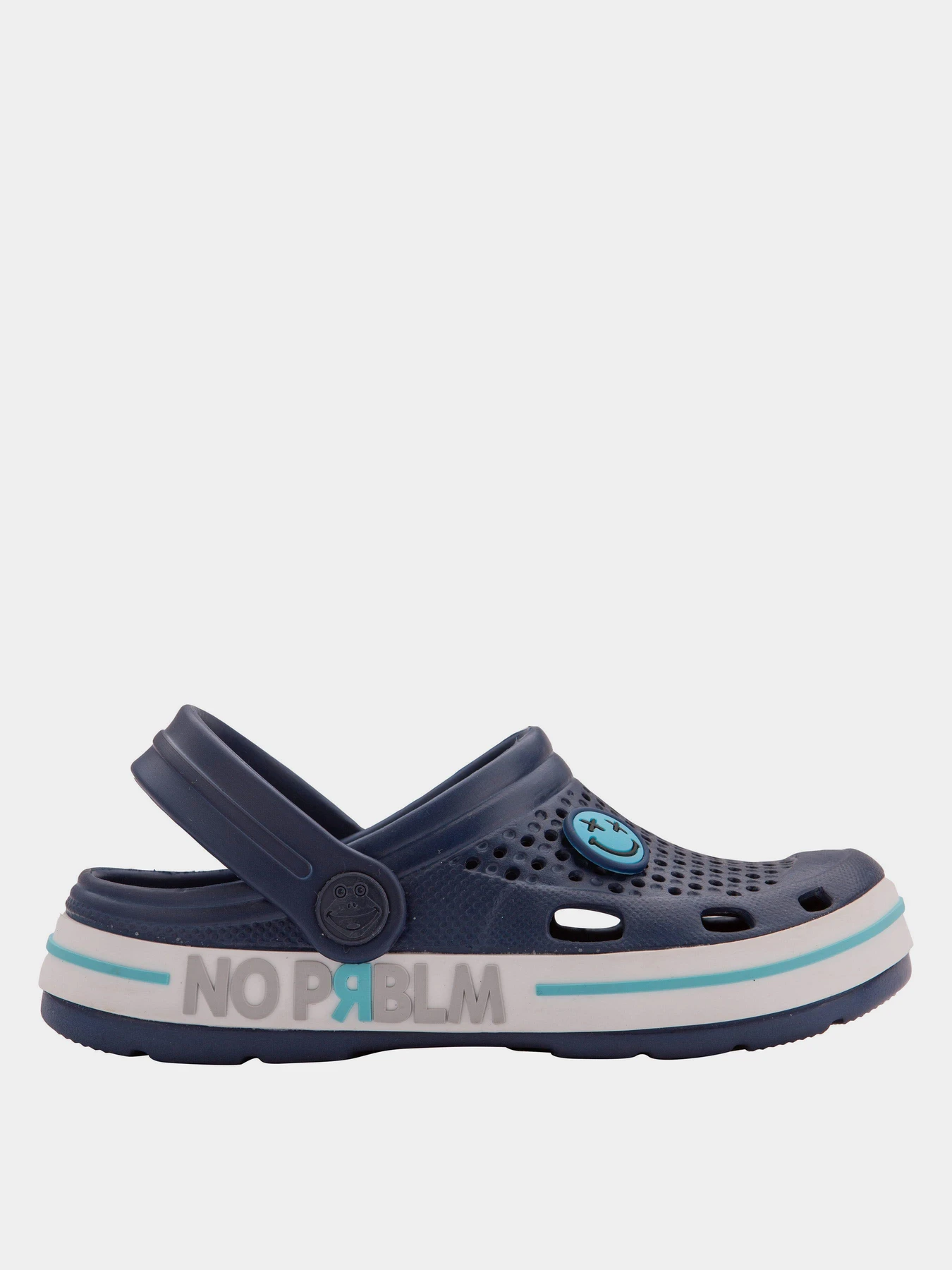 Шлёпанцы COQUI модель 6423NAVY_WHITE_PRBLM_AMULET Фото
