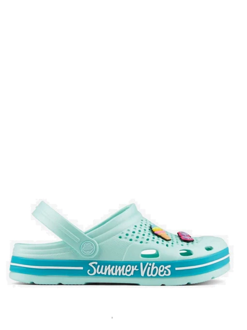 Шльопанці COQUI модель 6413LT.MINT_TURQUOISE_SUMMER_AMULET Фото