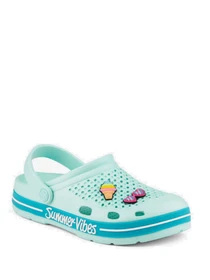 Шлёпанцы COQUI модель 6413LT.MINT_TURQUOISE_SUMMER_AMULET Фото