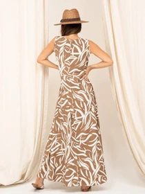 Платья ISSA Plus модель 13866_beige Фото