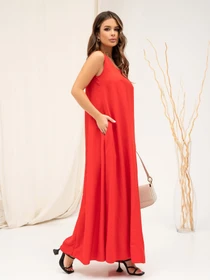 Платья ISSA Plus модель 13868_red Фото