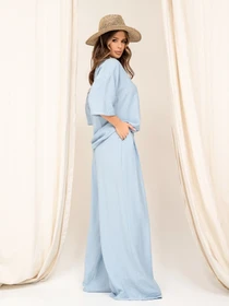 Костюми ISSA Plus модель 13883_blue Фото