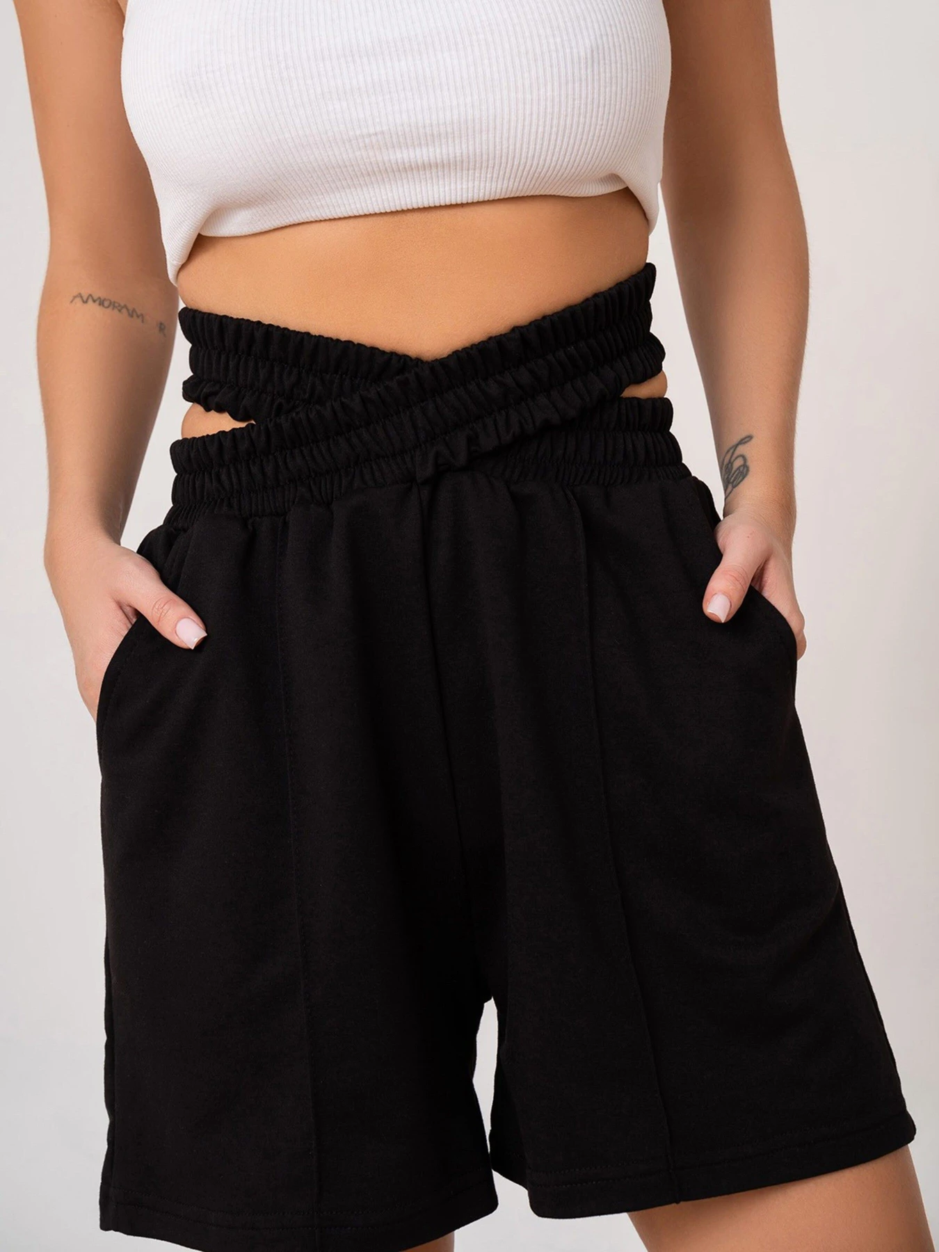 Шорти ISSA Plus модель 13885_black Фото
