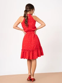 Платья ISSA Plus модель SA-272A_red Фото