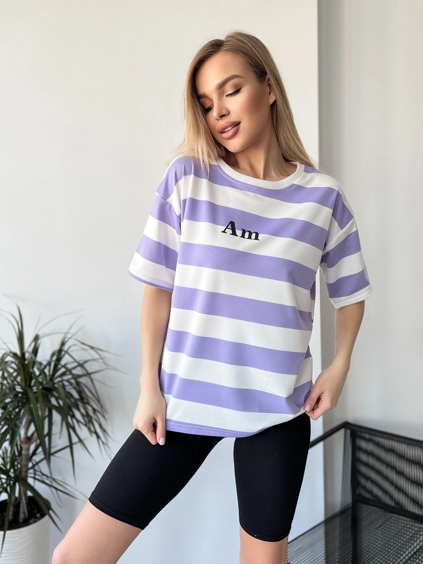 Футболки и поло ISSA Plus модель WN20-429_lilac Фото
