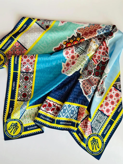 MyScarf Хустка колір мультиколор фото 2