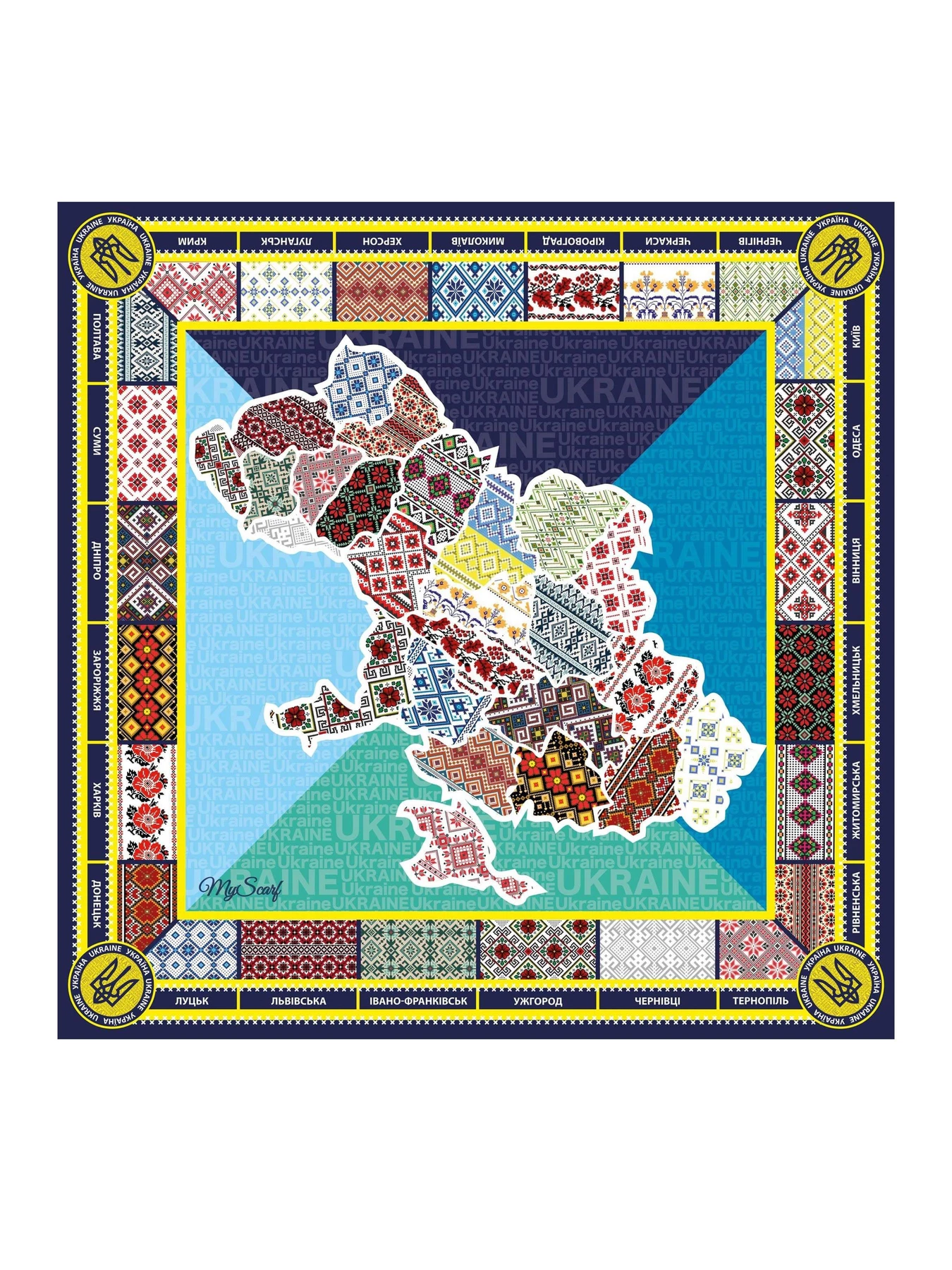 Шарфы и платки MyScarf модель dpa_022 Шарфы и платки MyScarf модель dpa_022 Фото