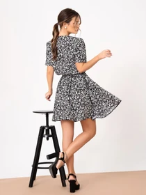 Платья ISSA Plus модель 13872_black Фото