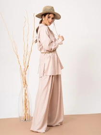 Костюми ISSA Plus модель 13886_beige Фото