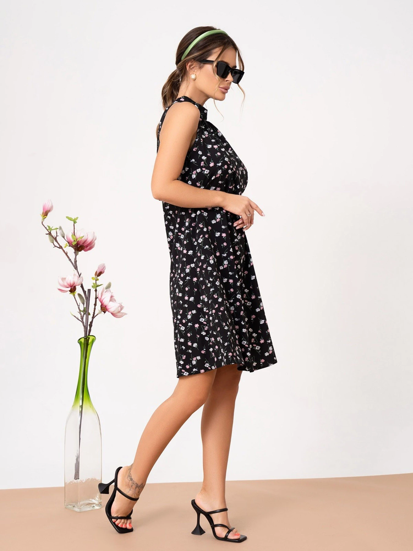 Платья ISSA Plus модель SA-248A_black Платья ISSA Plus модель SA-248A_black Фото