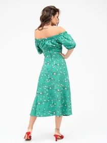 Платья ISSA Plus модель SA-462_green Фото