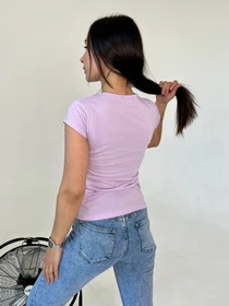 Футболки и поло ISSA Plus модель WN20-436_lilac Фото