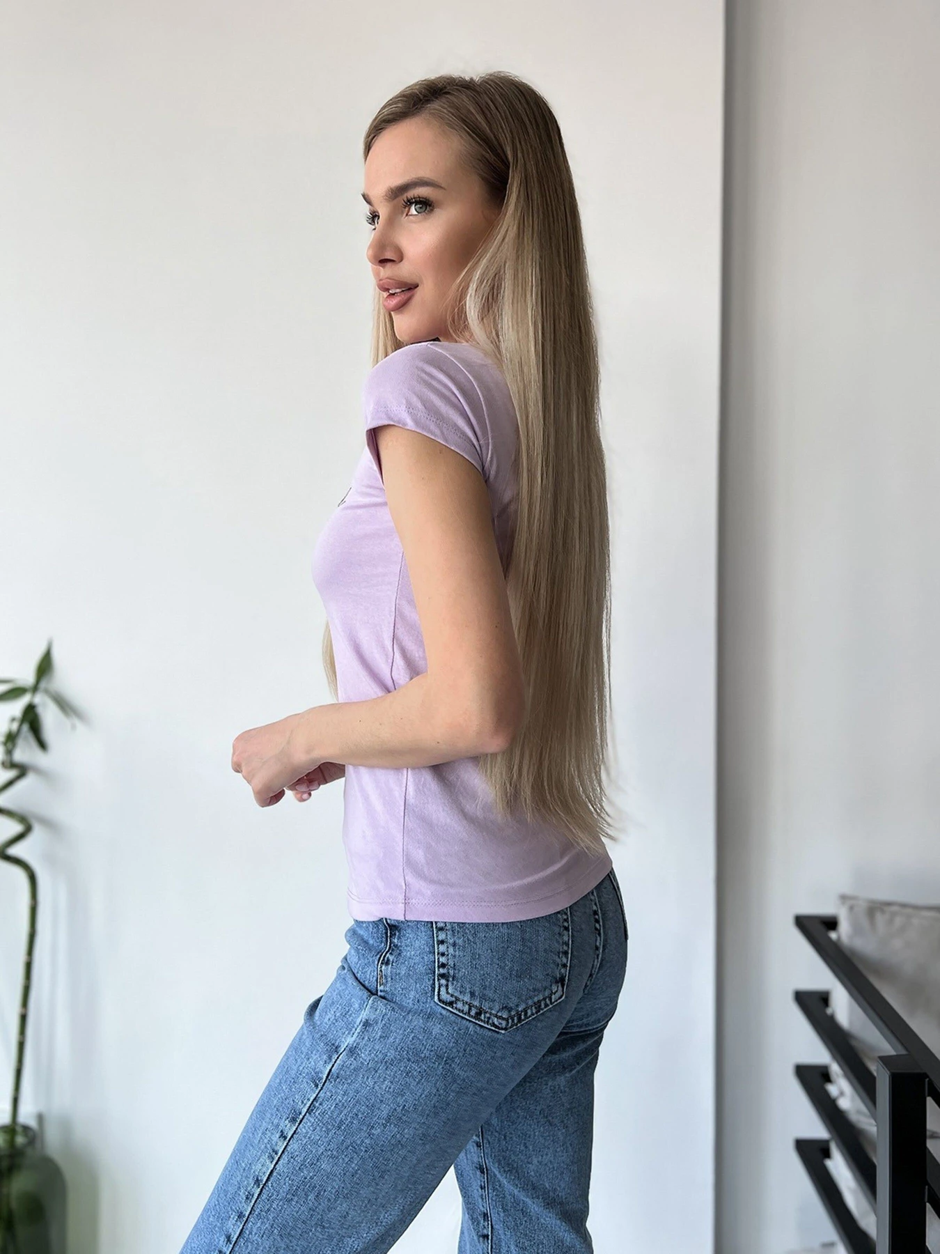 Футболки и поло ISSA Plus модель WN20-437_lilac Фото