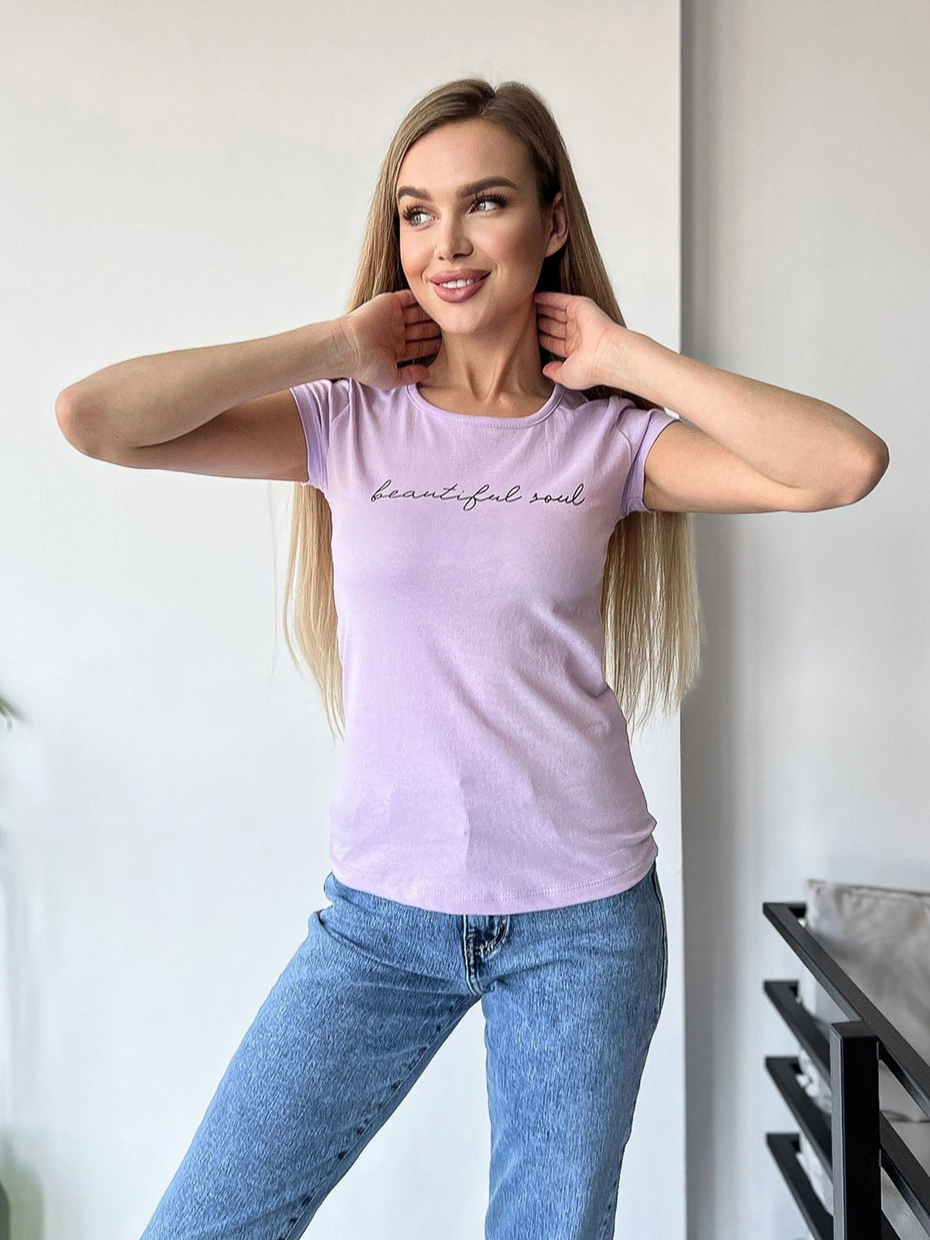 Футболки и поло ISSA Plus модель WN20-437_lilac Фото