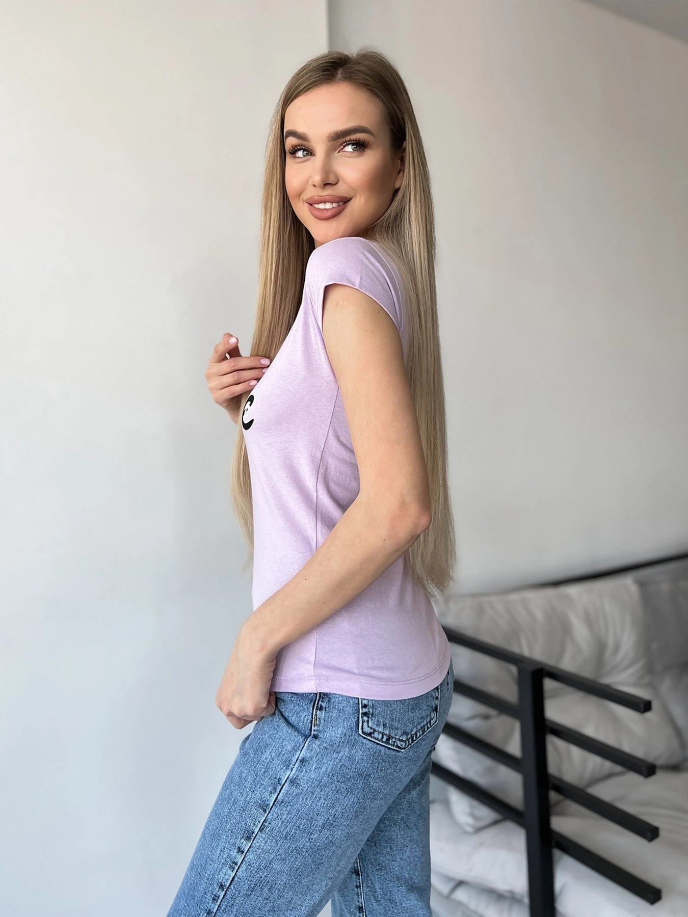 Футболки и поло ISSA Plus модель WN20-439_lilac Фото