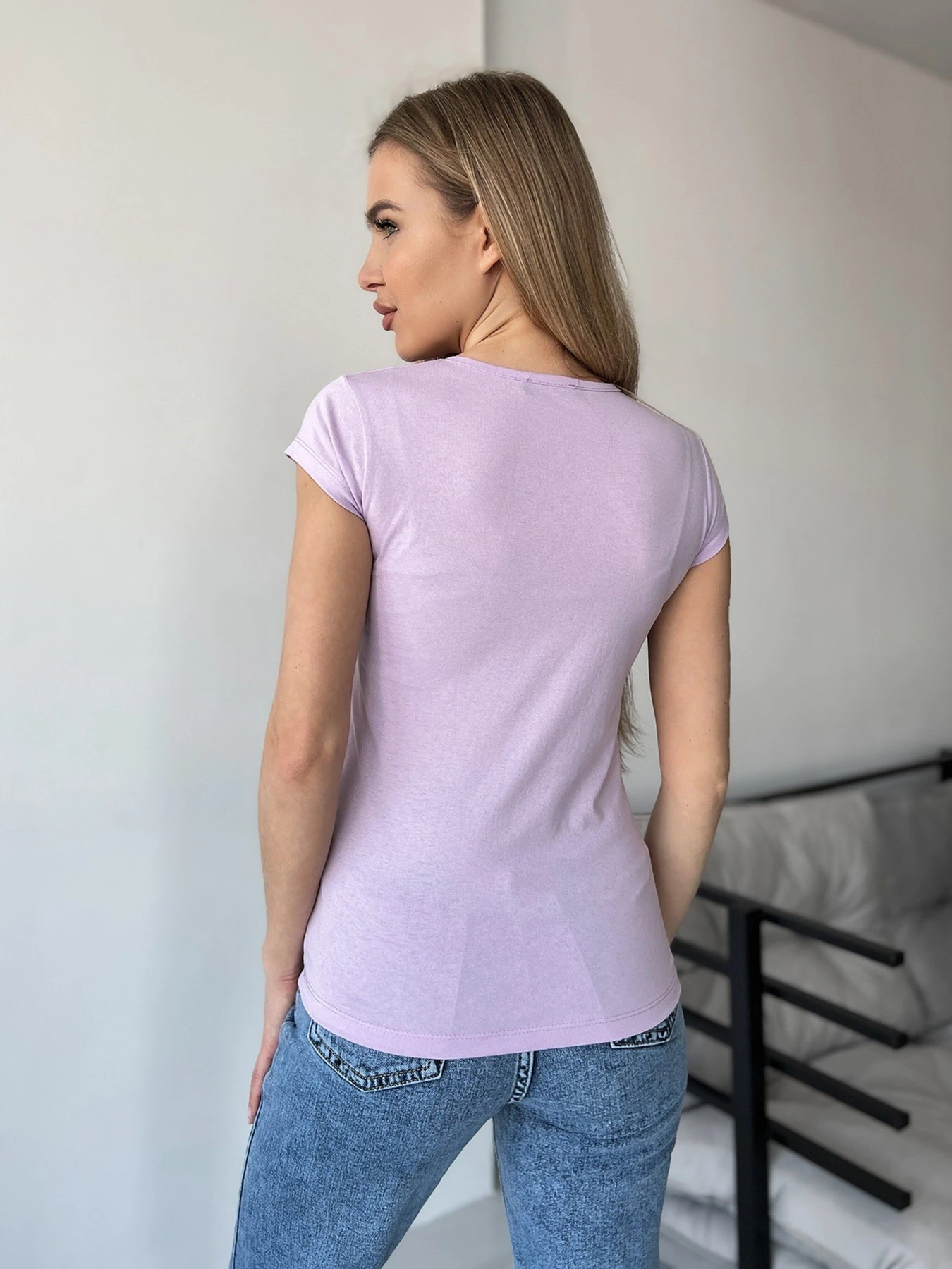 Футболки и поло ISSA Plus модель WN20-439_lilac Фото