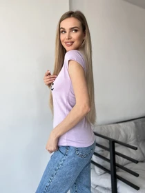 Футболки и поло ISSA Plus модель WN20-439_lilac Фото