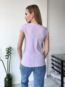 Футболки и поло ISSA Plus модель WN20-441_lilac Фото
