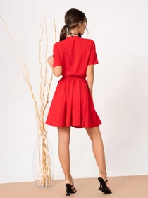 Платья ISSA Plus модель 13873_red Фото