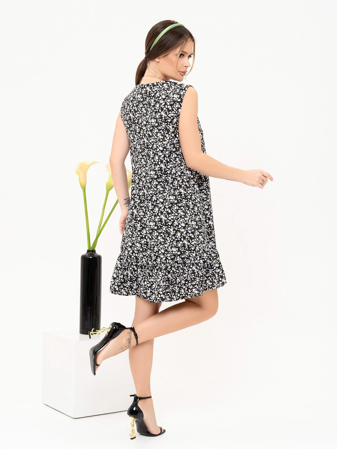 Платья ISSA Plus модель 13888_black Платья ISSA Plus модель 13888_black Фото