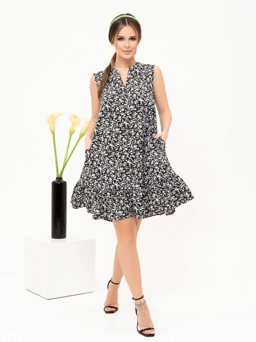 Платья ISSA Plus модель 13888_black Фото