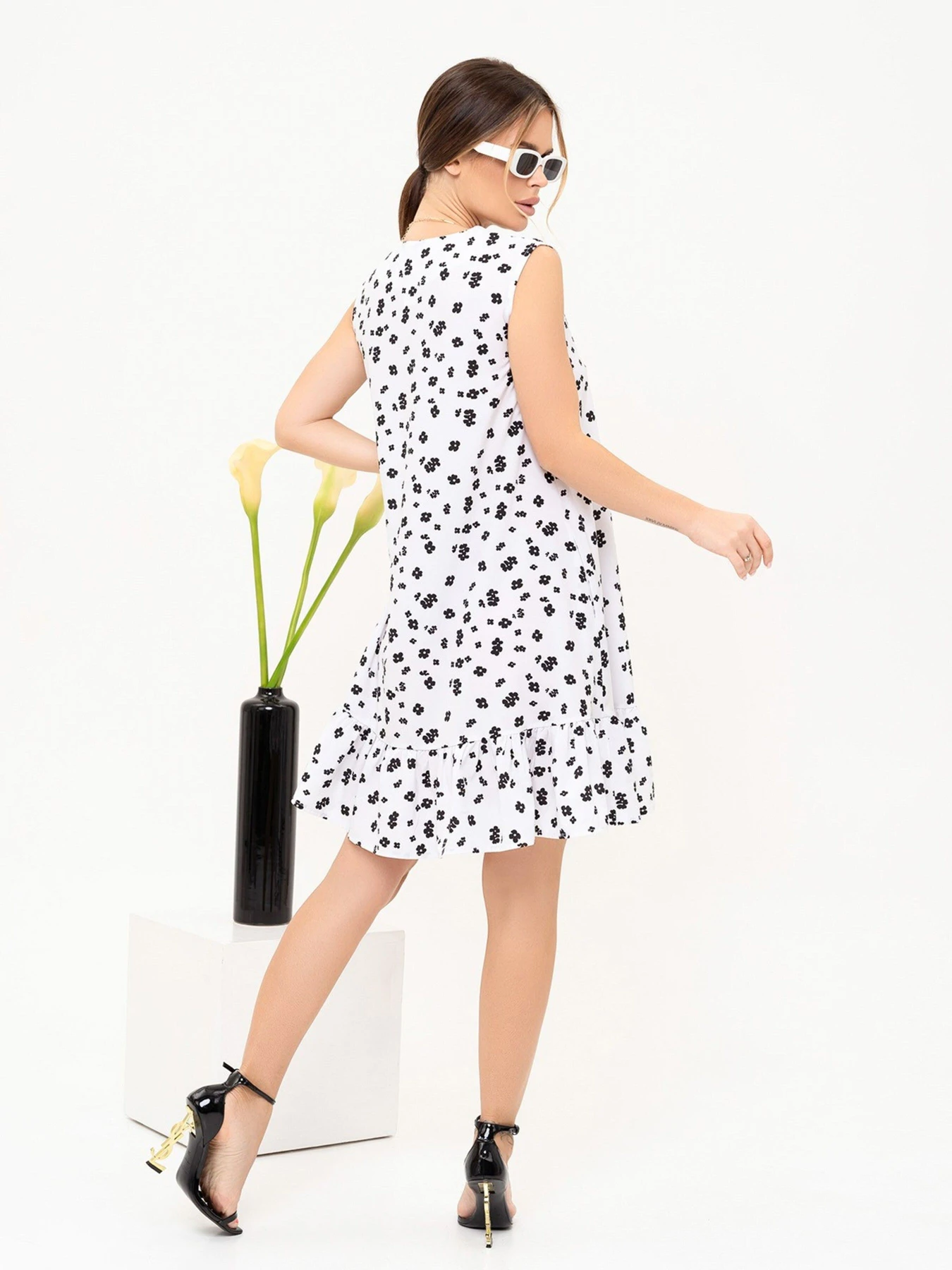 Платья ISSA Plus модель 13890_white Платья ISSA Plus модель 13890_white Фото