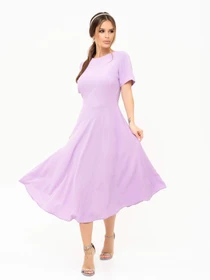Платья ISSA Plus модель 13892_lilac Фото
