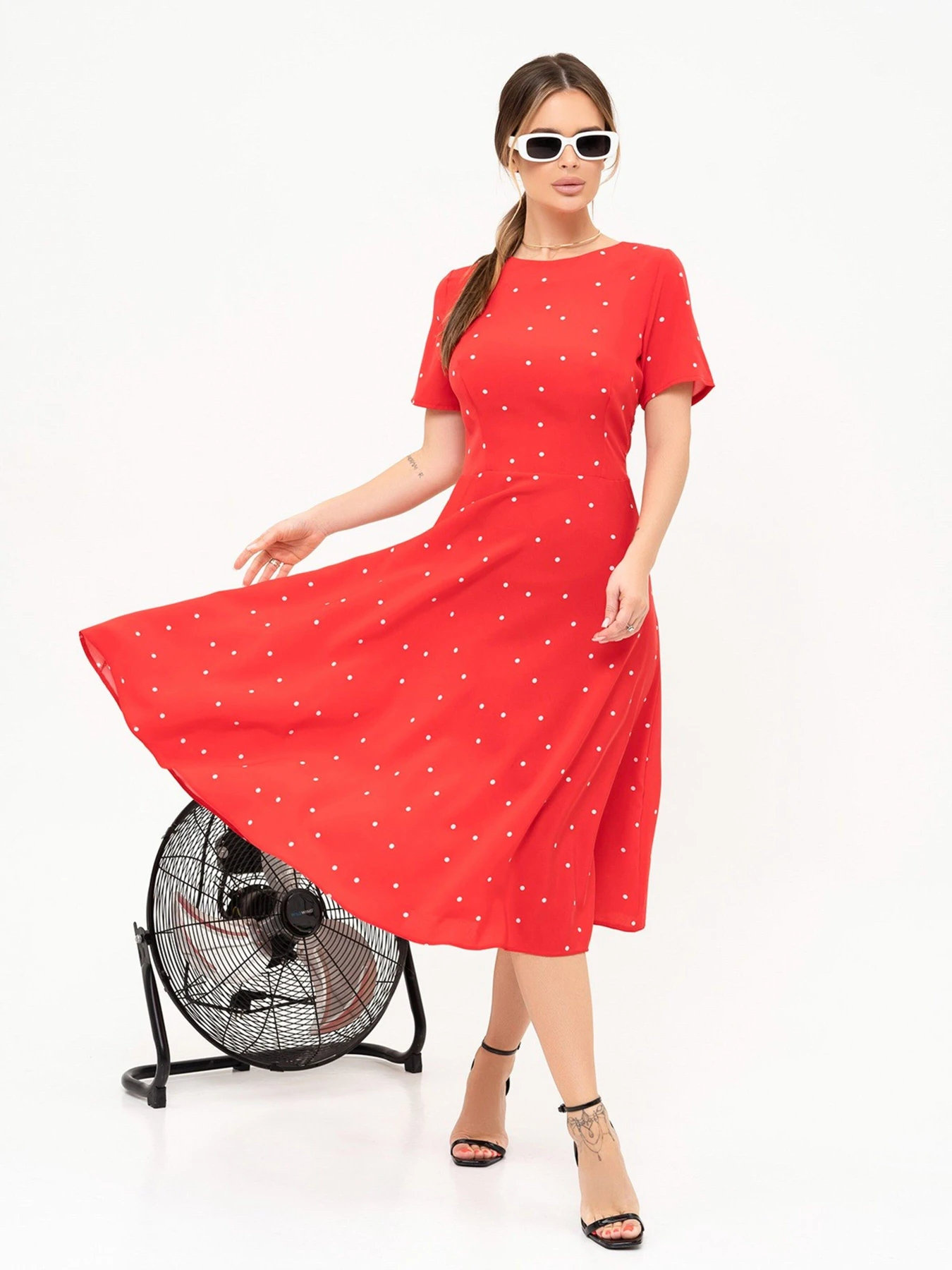 Платья ISSA Plus модель 13893_red Платья ISSA Plus модель 13893_red Фото