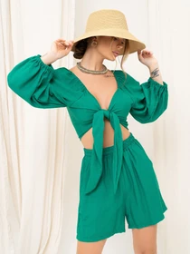 Костюми ISSA Plus модель 13897_green Фото