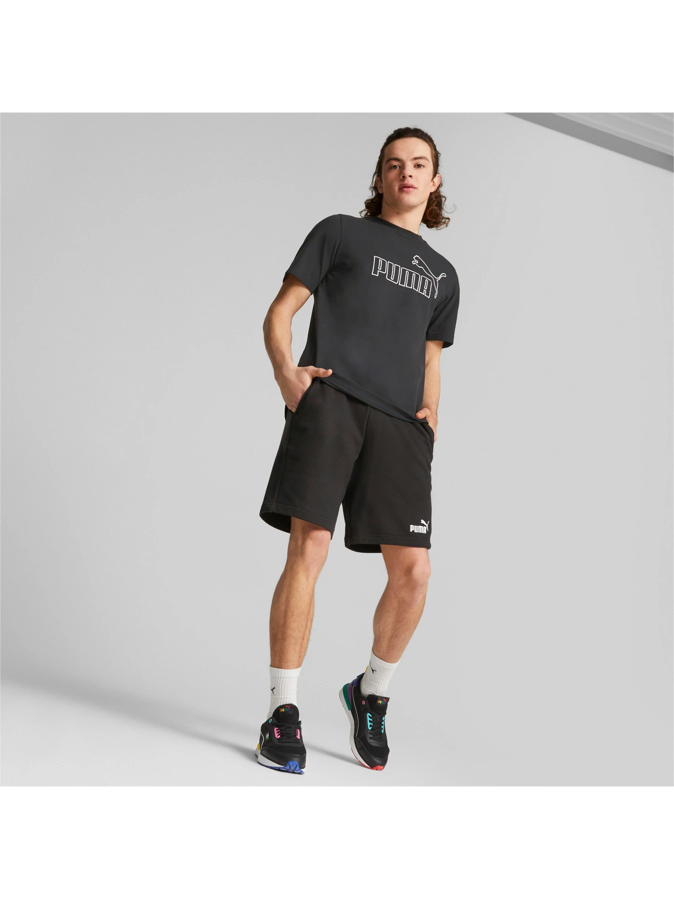 Шорти PUMA Ess Elevated Pique Shorts модель 673390 Фото
