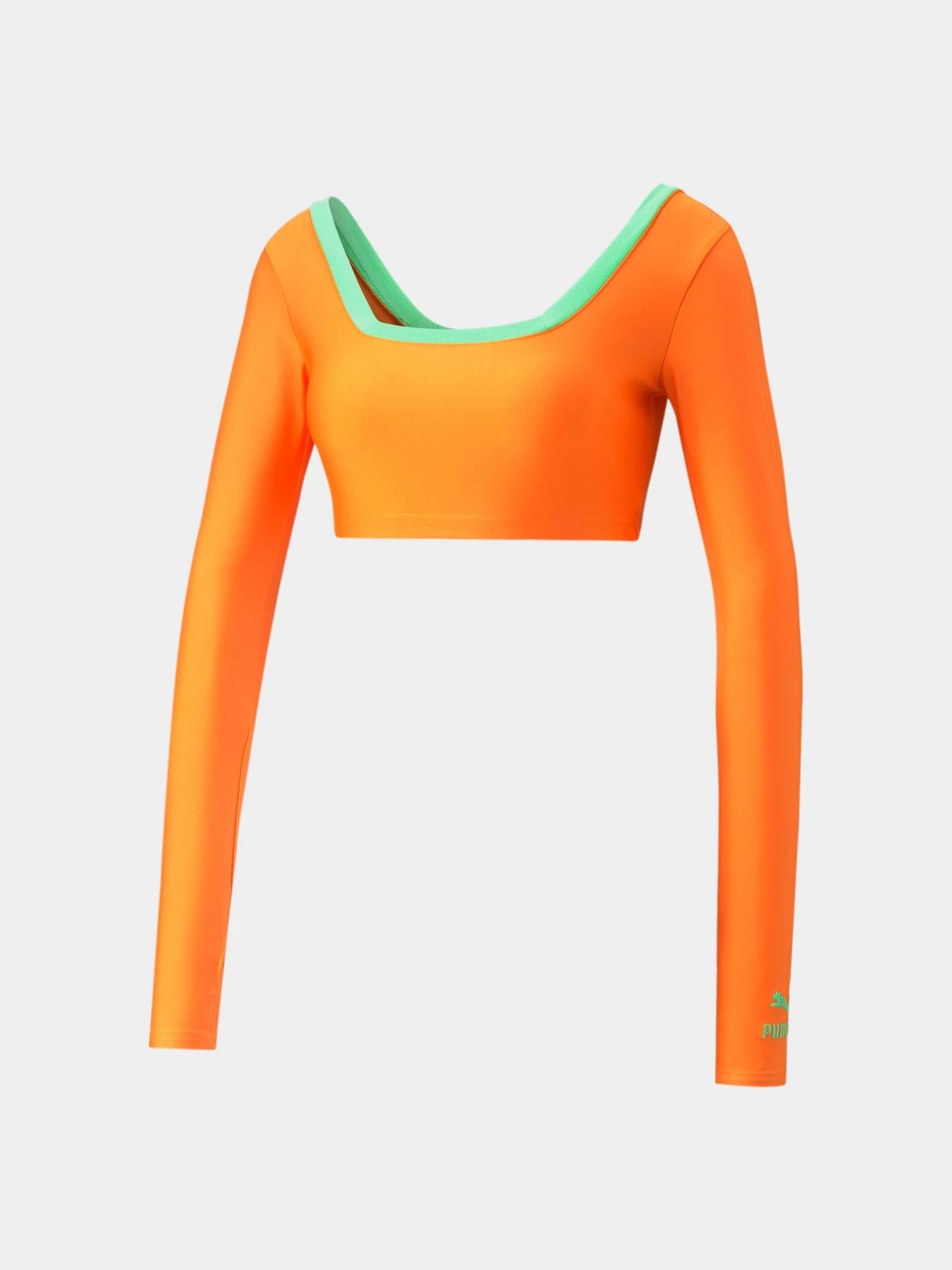 Футболки и поло PUMA x Dua Lipa Ls Crop Tee модель 536634 Фото