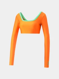 Футболки и поло PUMA x Dua Lipa Ls Crop Tee модель 536634 Фото