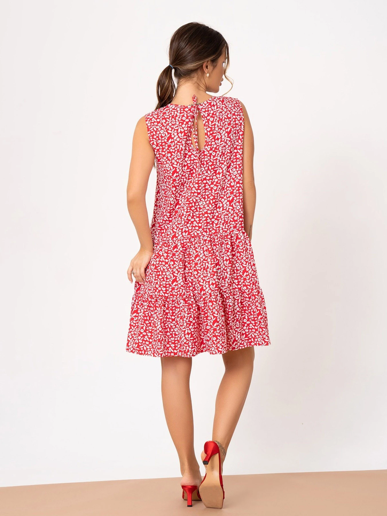 Платья ISSA Plus модель 13869_red Платья ISSA Plus модель 13869_red Фото