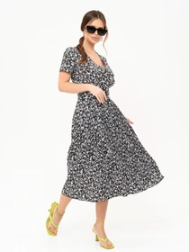 Платья ISSA Plus модель 13895_black Фото