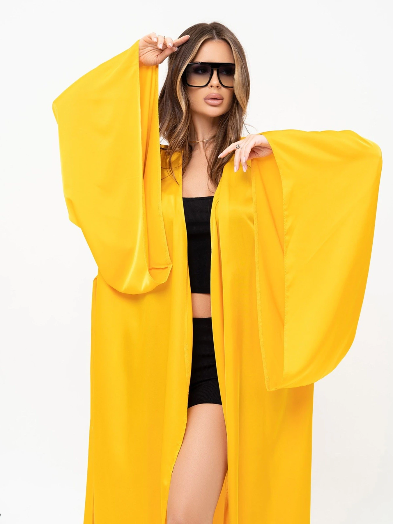 Сукні ISSA Plus модель 13903_mustard Сукні ISSA Plus модель 13903_mustard Фото